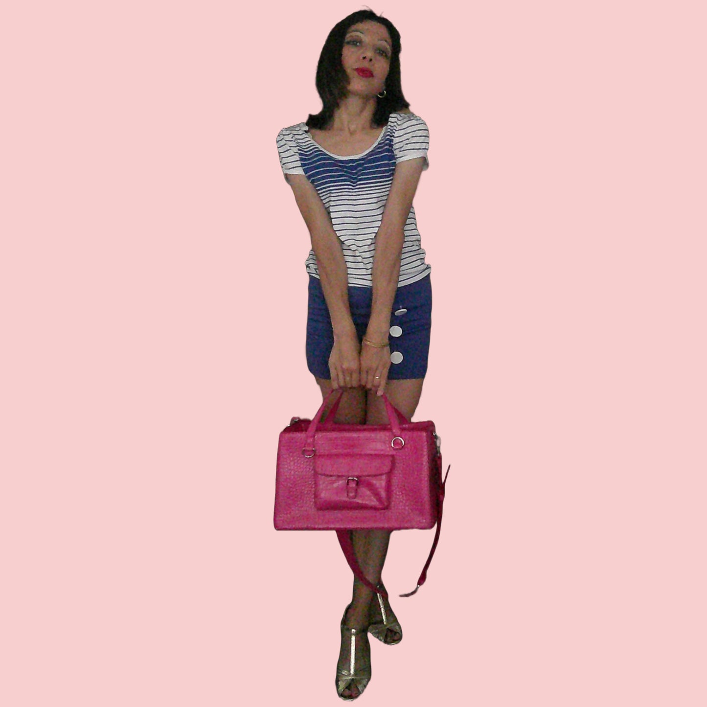 Box Shaped Duffle Bag!