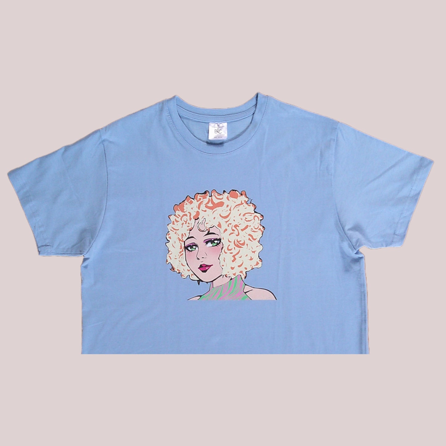 Anime girl cotton t shirt