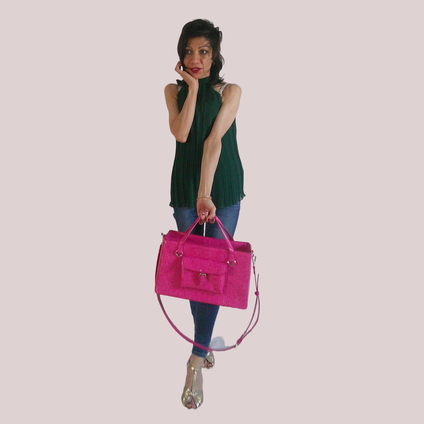 Box Shaped Duffle Bag!