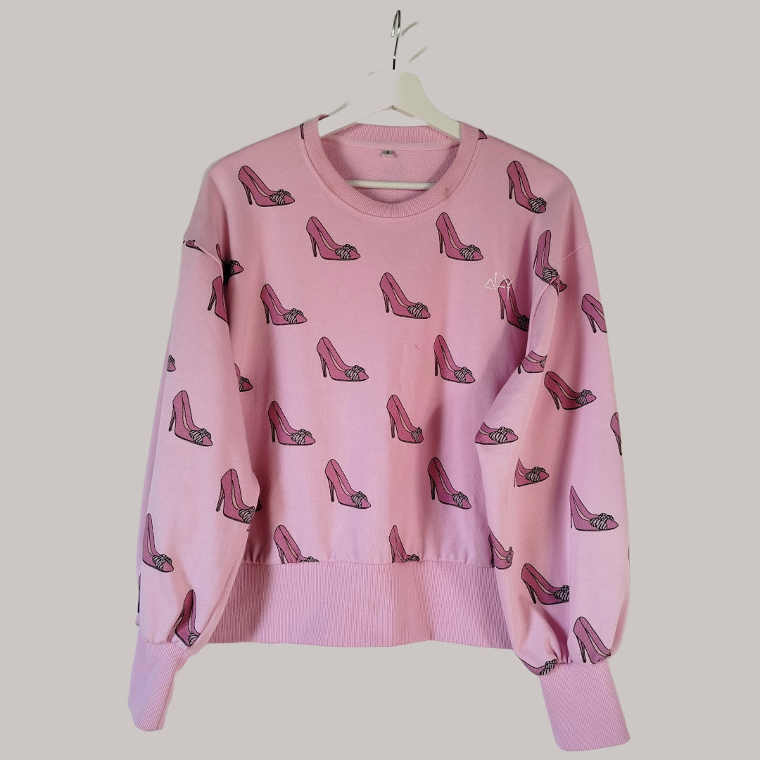 Shoe All-Over Print Sweatshirt