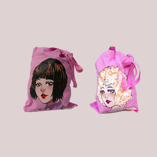Anime girl curly and straight hair bundle!