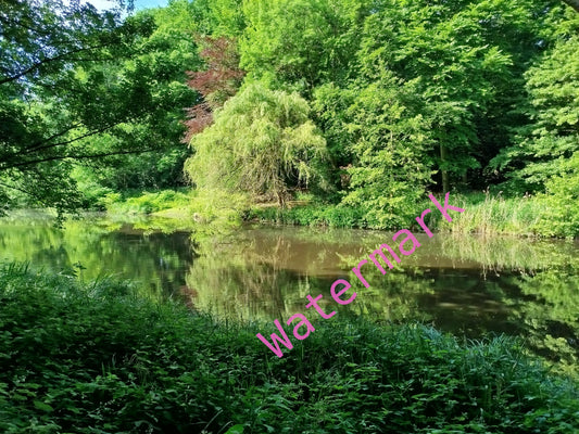 Stock Photo of a fairy tale lake