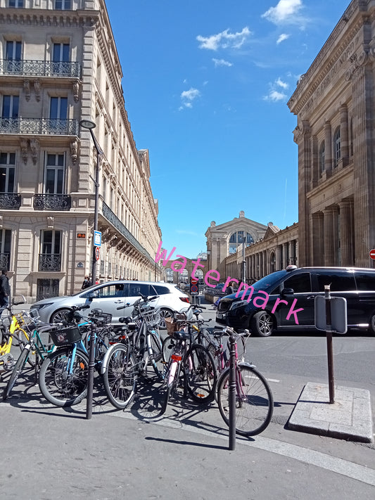Stock Photo of Parisian Apartments