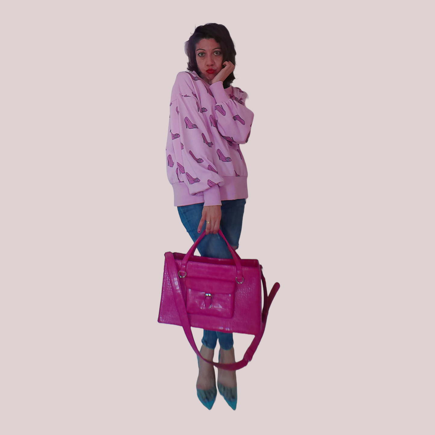 Box Shaped Duffle Bag!