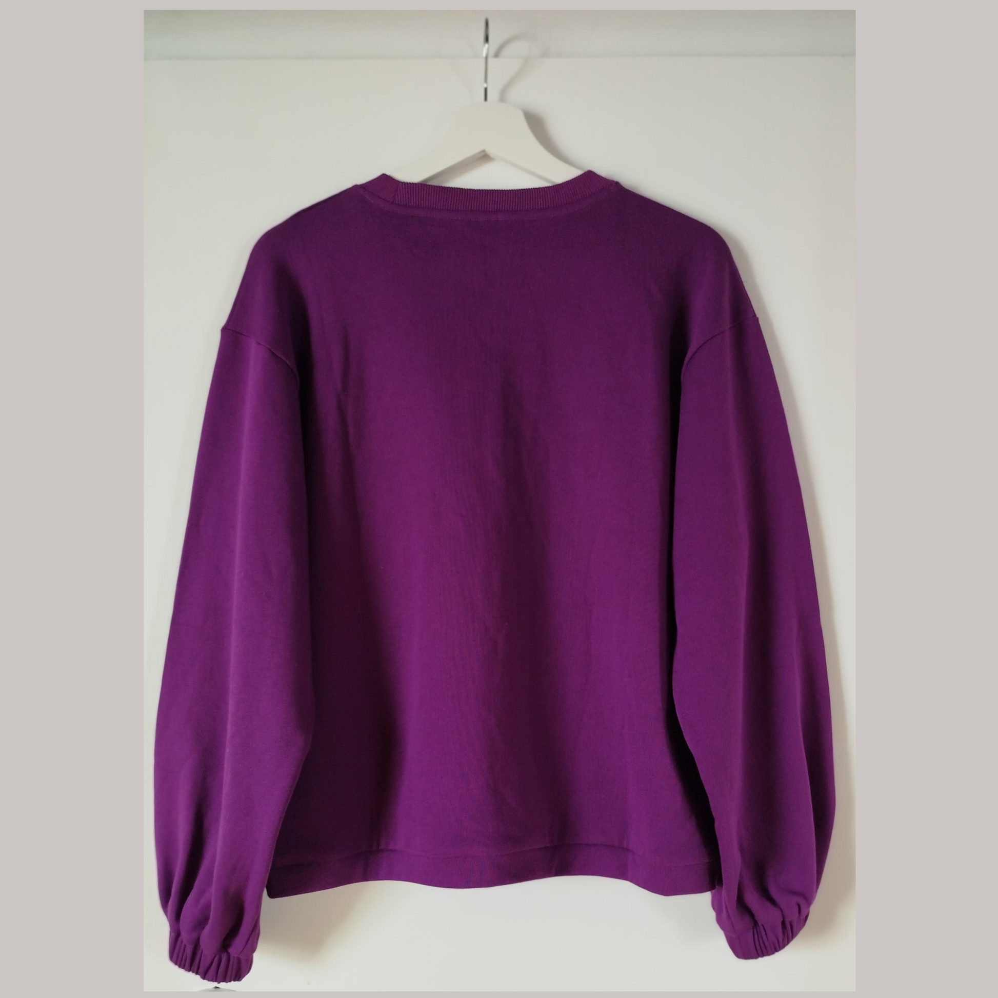 Plus Size Purple Soft Touch Front Seam Jumper Plus Size Purple Soft Touch Front Seam Jumper
